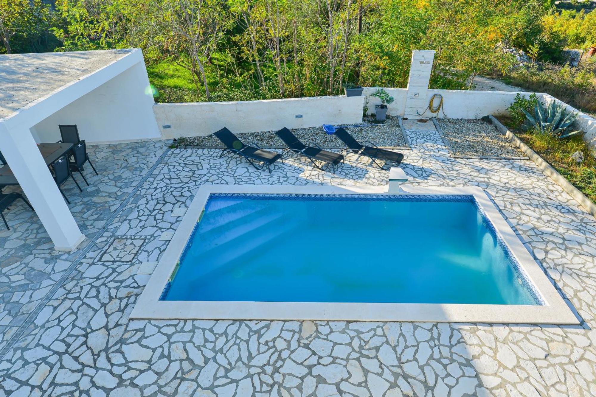 Villa Anna With Pool, Zadar County Vinjerac Zewnętrze zdjęcie