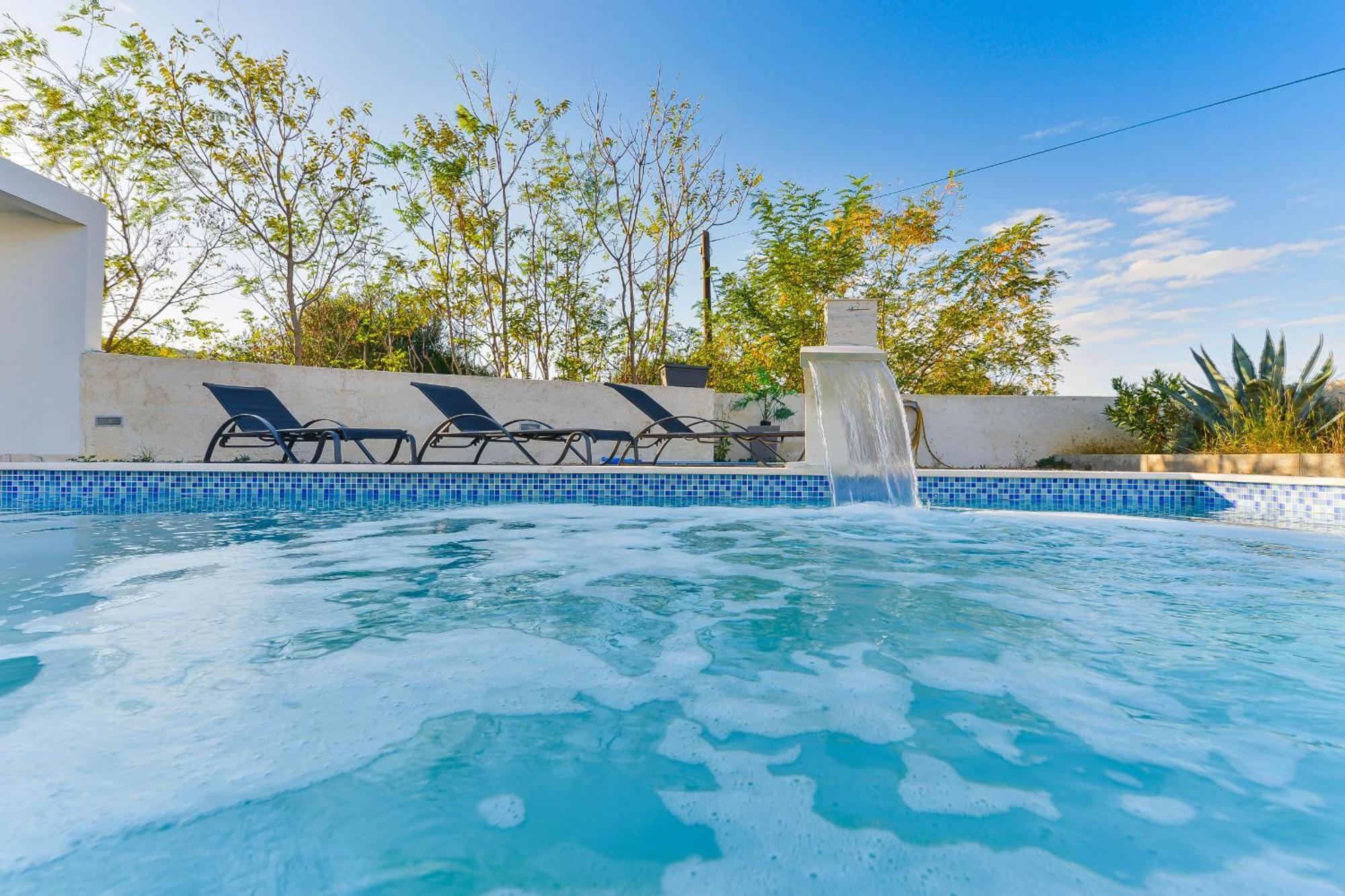 Villa Anna With Pool, Zadar County Vinjerac Zewnętrze zdjęcie