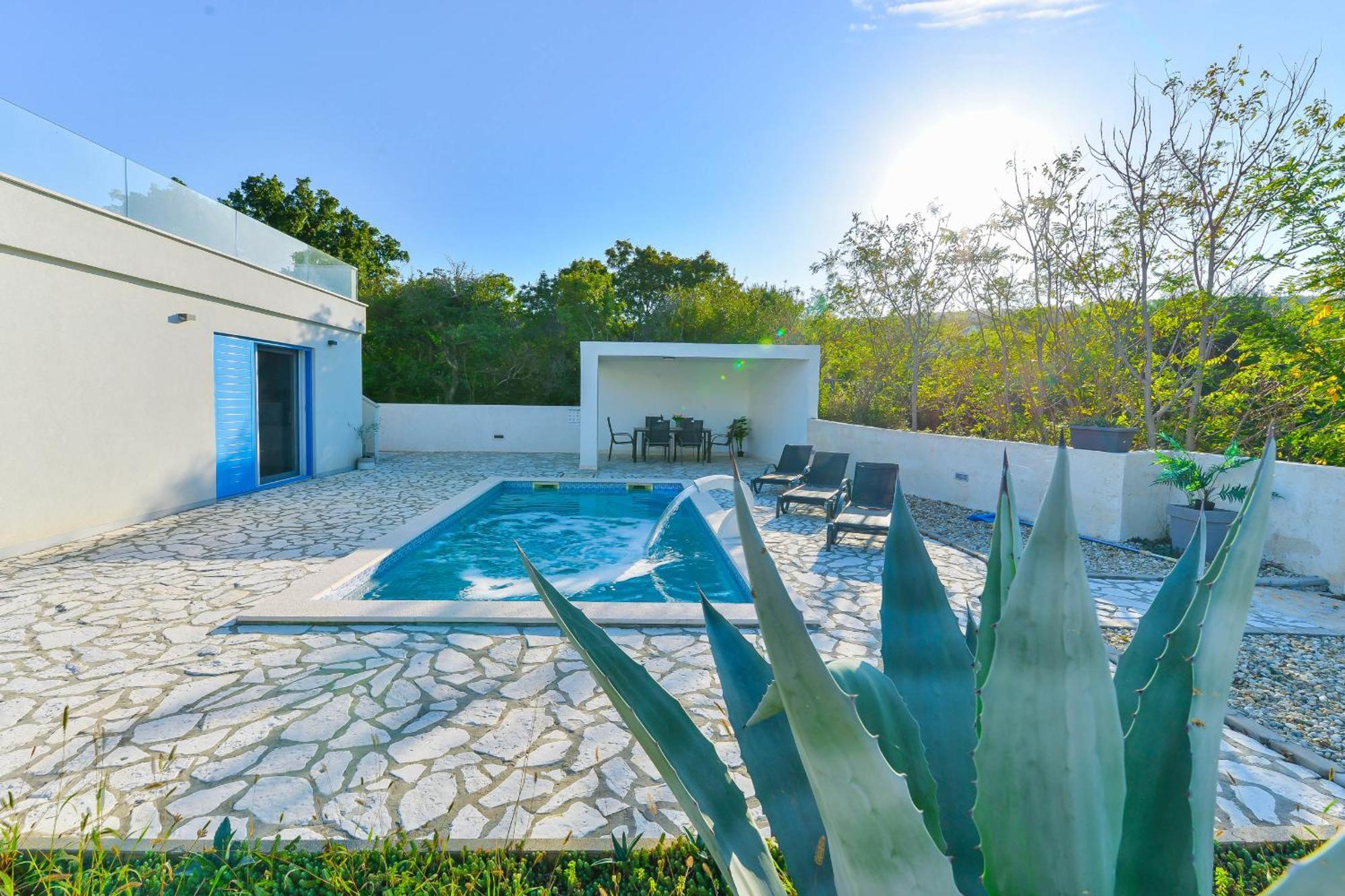 Villa Anna With Pool, Zadar County Vinjerac Zewnętrze zdjęcie