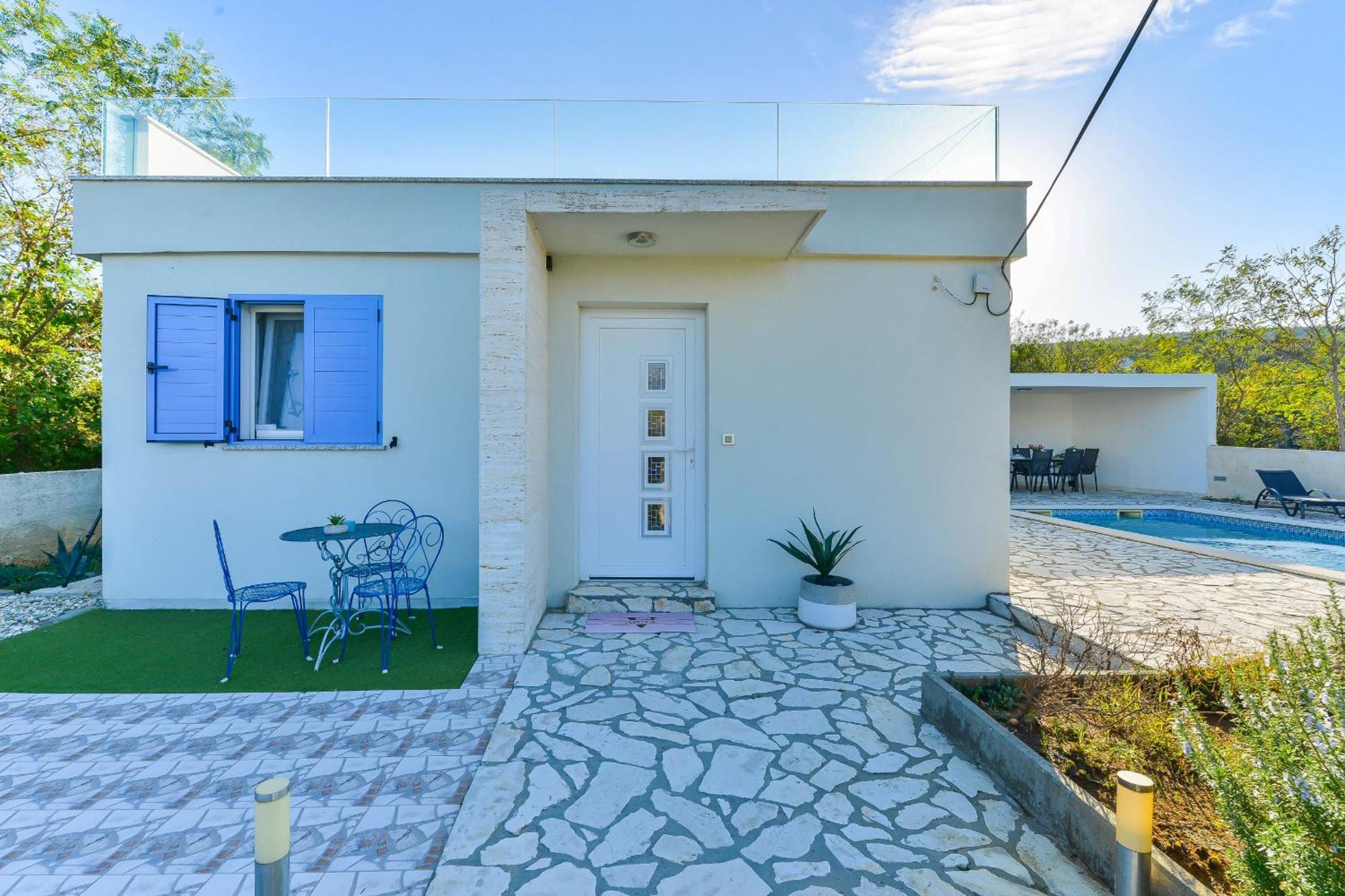 Villa Anna With Pool, Zadar County Vinjerac Zewnętrze zdjęcie